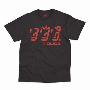 The Police - The Police - Ghost in the Machine Album - Heavy Cotton T-Shirt -